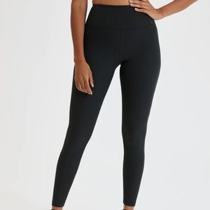 Girlfriend Collective Black RIB High-Rise Legging